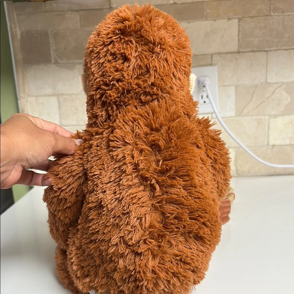 Adorable Brown Plush Monkey Toy punch monkey - Picture 6 of 9